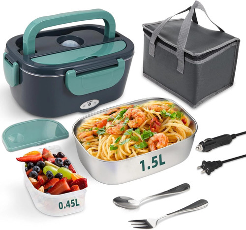 Electric heated lunch box for - electric,