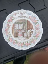 Royal Doulton, Brambly Hedge, The Wedding Plate, Bone China, Jill Barklem, 1987