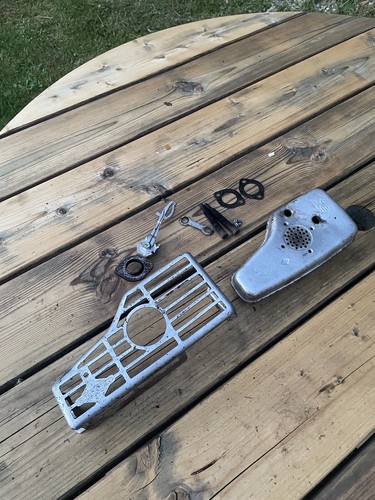 Exhaust muffler viking - exhaust, muffler,