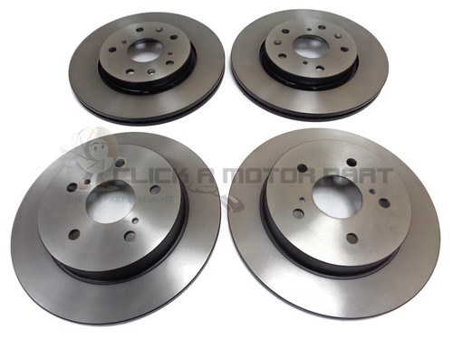 Front and rear - discs, set
