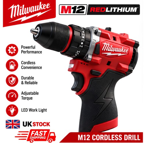Milwaukee 3401 m12 12v - 3401-20, 3/8"
