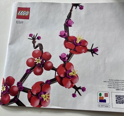 Lego icons 10369 plum - plum, blossom