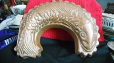Vintage Copper Fish Mold — IDEAL FOR USE OR DECORATION 30CMS