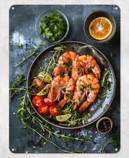 TIGER PRAWNS SERVING PLATE