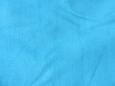 Turquoise blue velvet babycord