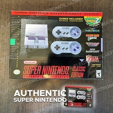 Authentic SNES Super Nintendo