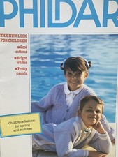 Vtg Phildar 116 Children 16 Knitting Crochet Patterns Jumper Cardigan Boy Girl