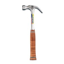 Estwing Hammer 20oz Curved Claw Hammer - Leather Grip - E20C