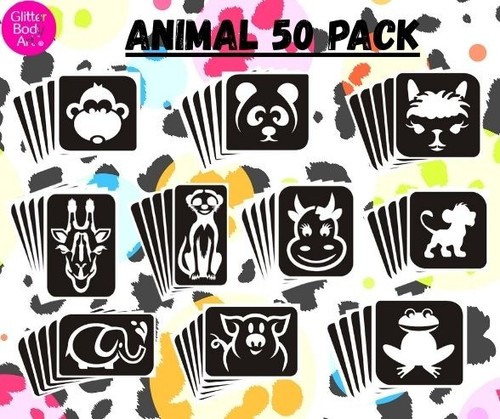 Animal glitter tattoo - ,