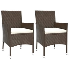 Outdoor Patio 2pcs Poly Rattan