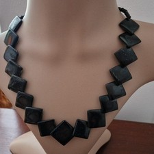 Vintage buffalo horn - horn, necklace