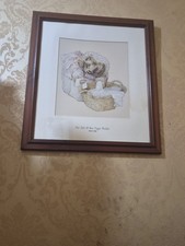 Art Framed Decoupage Art Piece