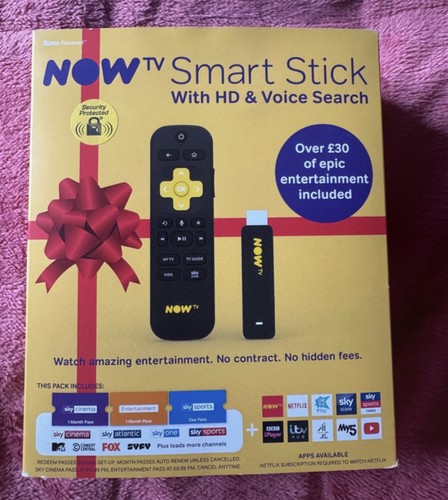 Now 3801uk smart - tv, stick