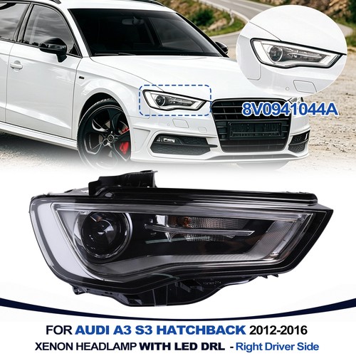 Xenon headlamp led drl right - drl,