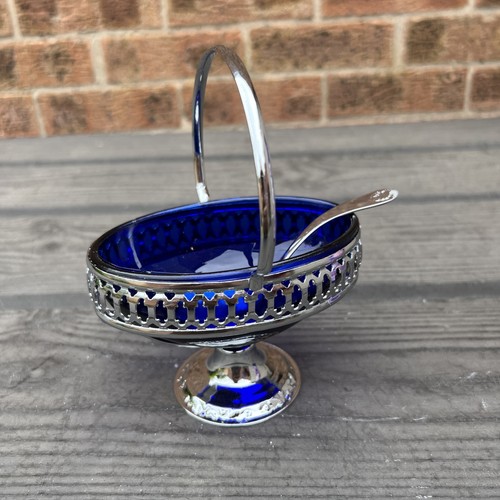 Vintage silver plated preserve - vintage,