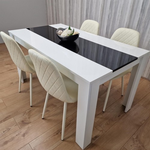 Dining white black - dining,