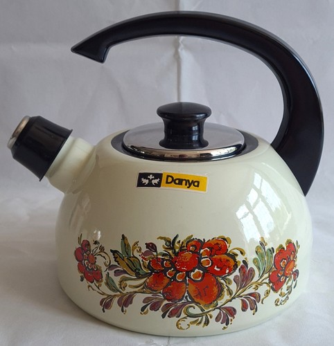 Vintage floral enameled - vintage,