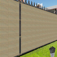 6ft Sand Privacy Fence Screen