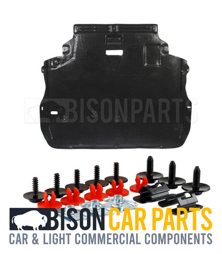 Undertray under engine cover - undertray,