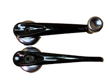 reliant regal interior door winder handle + open chrome black remote 6635 6631