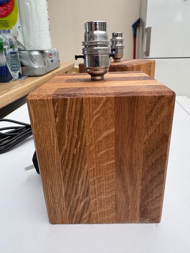 Solid oak handmade - oak,, chunky