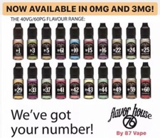 Flavour House 76 E Liquid Vape
