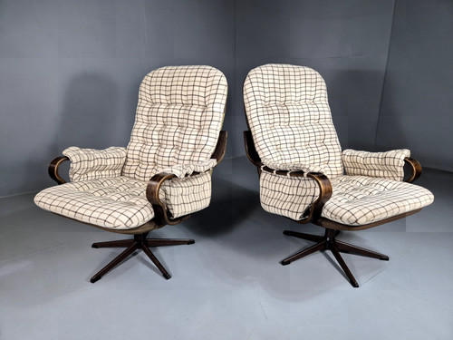 Vintage swivel chairs - 2,