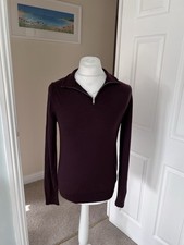 Men’s Reiss Burgundy Jumper