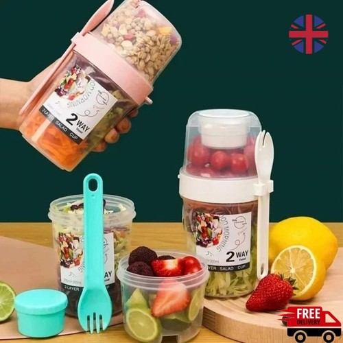 Yoghurt cup with spoon - cup,