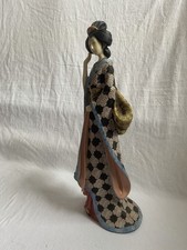 Vintage Tall Geisha Woman