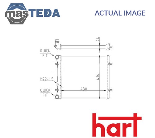 602 016 engine cooling - 602,