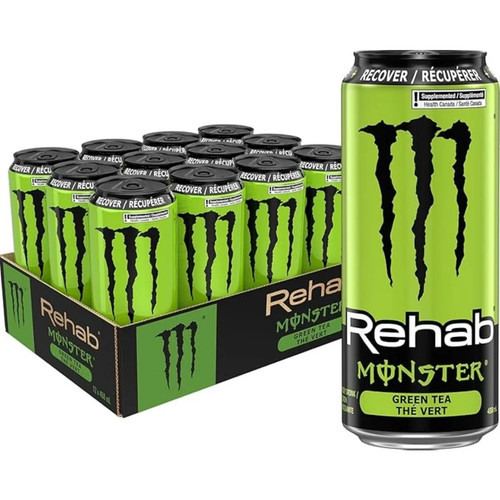 Monster rehab green - monster, 458ml