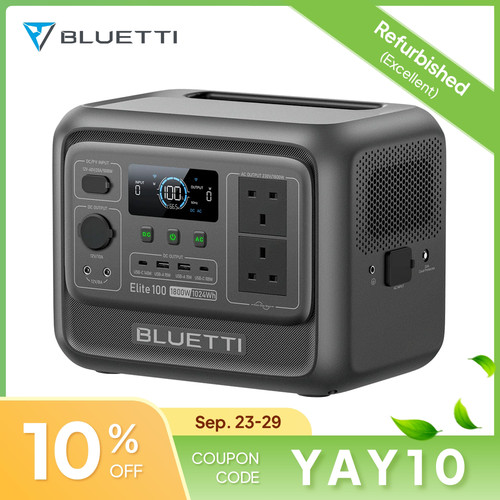 Bluetti elite 100 1024wh - 100,