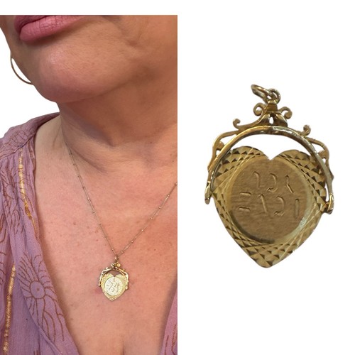 9ct vintage large love you - large,