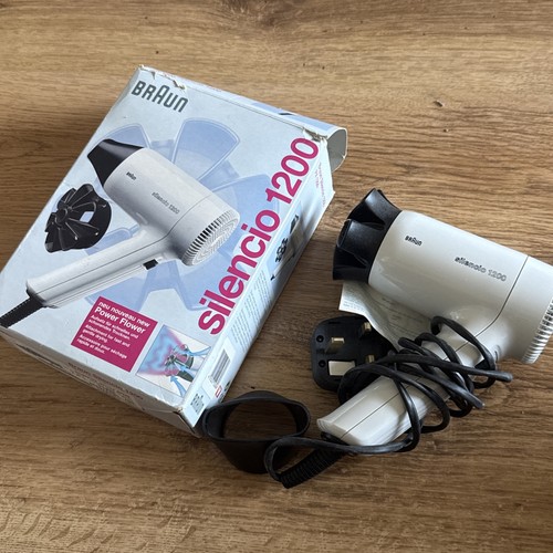 Braun silencio 1200 hairdryer - 1200,