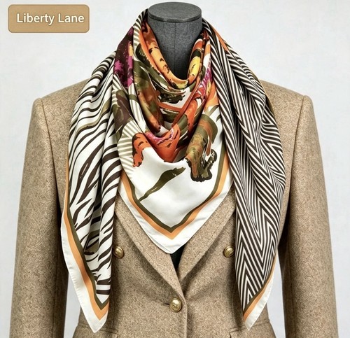 Ladies arty brown - , print