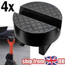 4x Axle Jacking Stand Pad Adapter Pinch Weld Sill Damage Protect Support Trolley