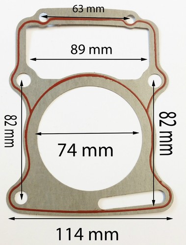 Gas04 cylinder gasket - gas04, for