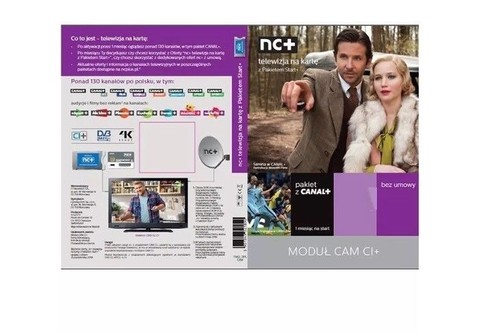 Modul cam telewizja - cam, nc+