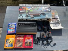 Boxed Atari 2600 Woody Games