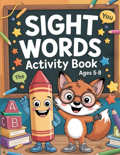 Sight words activity - words,