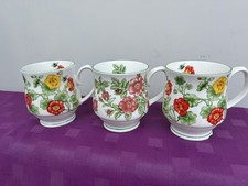 3 X Crown Regal Bone China
