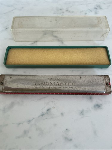 Vintage bandmaster harmonica - vintage,