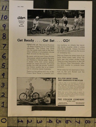 1935 bicycle tricycle - tricycle, pedal