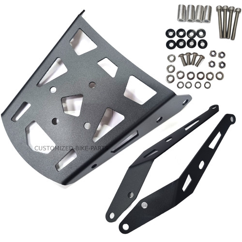 Motorcycle rear luggage rack - rear,