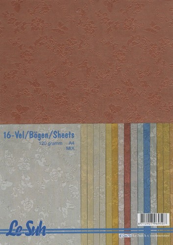 Mix backing paper - a4,