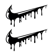 Nike Swoosh Dripping Custom