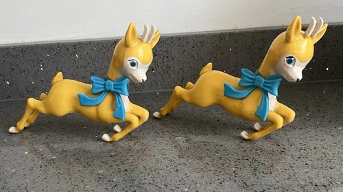 Vintage pair babycham deer - vintage,