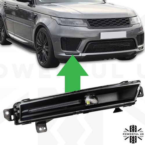 Front black led - black, light