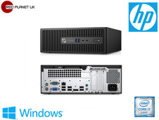 HP ProDesk 400 G3 Intel  i7 6700 12GB RAM 128GB SSD SFF WIFI Win 11 Desktop PC